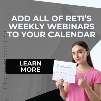 RETI Promote Weekly Webinars RETI Association Resource Page tiles 200x200