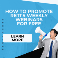 RETI Promote Weekly Webinars RETI Association Resource Page tiles 200x200